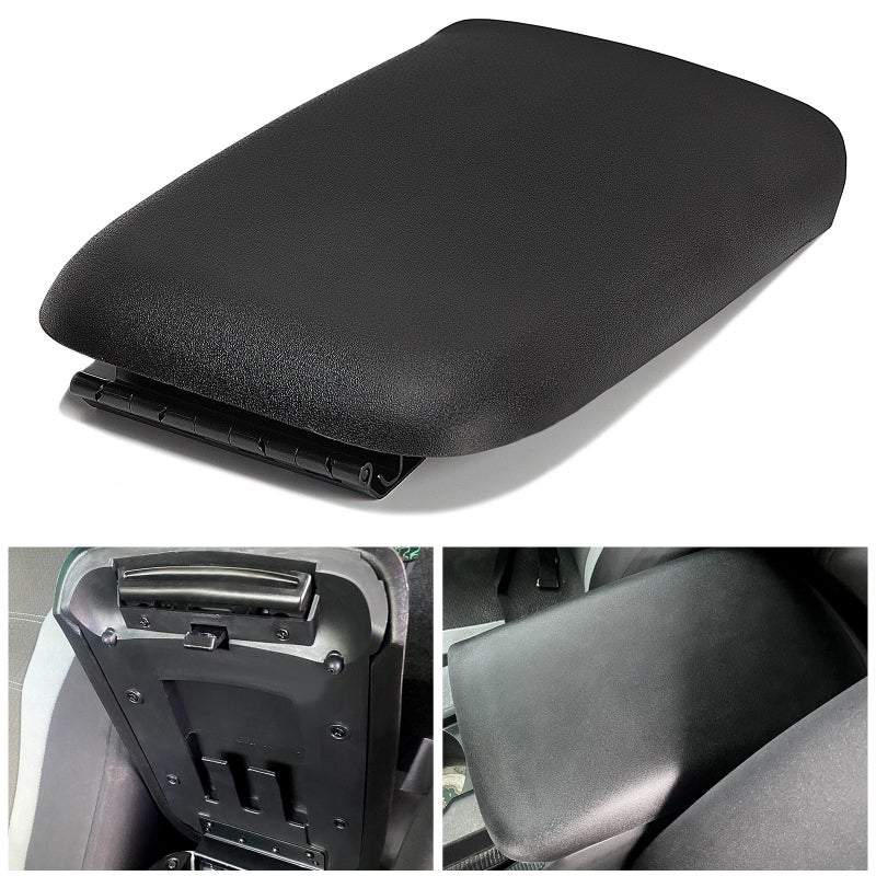 ECOTRIC Center Console Armrest Lid Cover Compatible with 2005-2009 Ford Mustang Replacement for 5R3Z-6306024-AAC, 5R3Z6306024AAC - Image 1